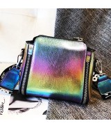 حقيبة كتف نسائية متعددة الالوان  من الجلد الصناعي 